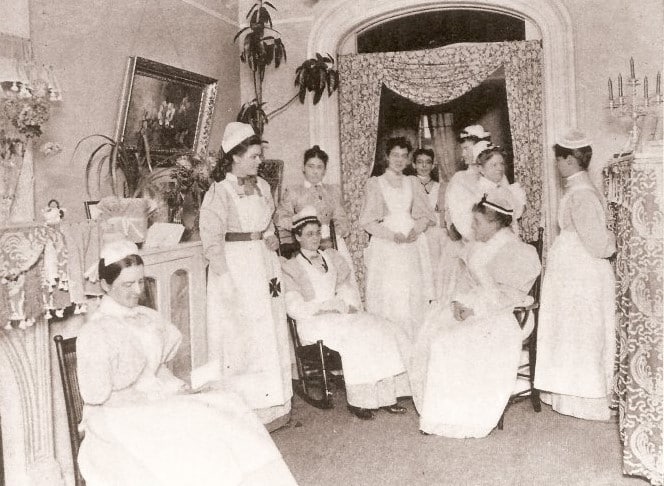 The Trained Nurses’ Club and Reading Room, New York City, 1894