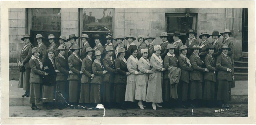 GFWC Overseas Unit alumnae, 1920