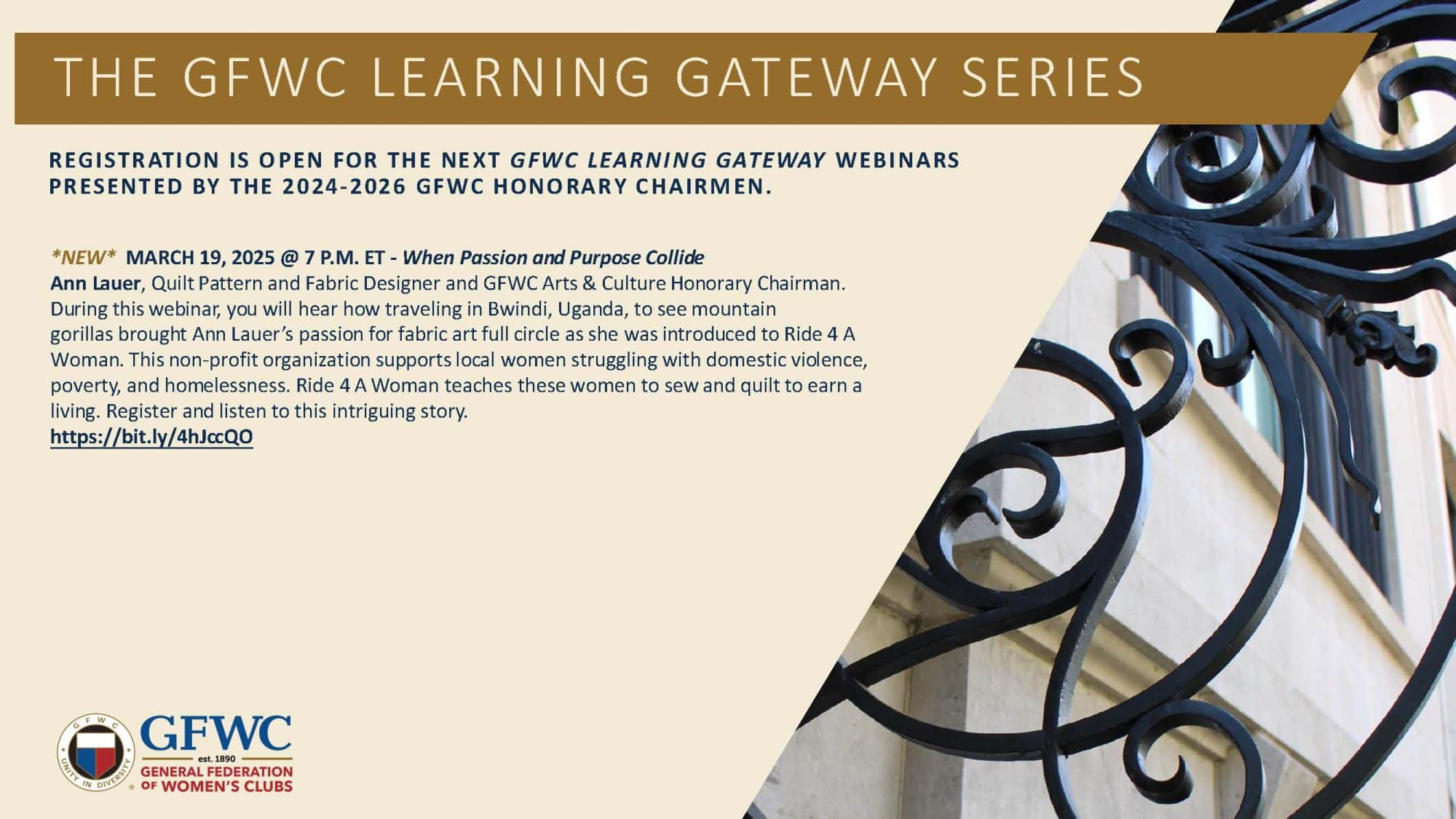 GFWC Learning Gateway Webinars